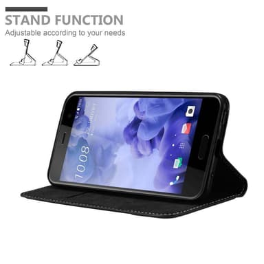 HTC U PLAY Deksel Case Cover (svart)