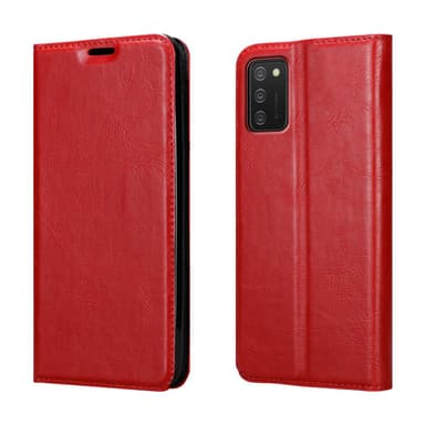 Samsung Galaxy A02s lommebokdeksel case (rød)