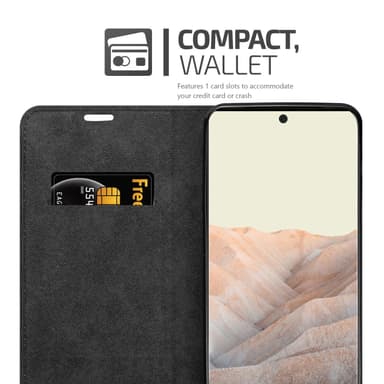 Google PIXEL 6 PRO lommebokdeksel case (rød)
