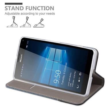 Nokia Lumia 950 XL lommebokdeksel etui (blå)