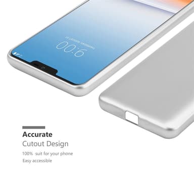 Deksel LG G7 ThinQ / FIT / ONE Case Cover (sølv)