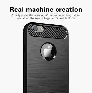 Deksel iPhone 6 / 6S ultra slim (svart)