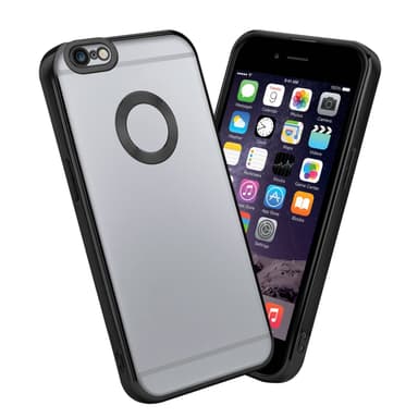 iPhone 6 / 6S silikondeksel Krom case (gjennomsiktig)