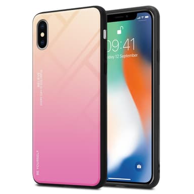Deksel iPhone X / XS Case Cover (svart)