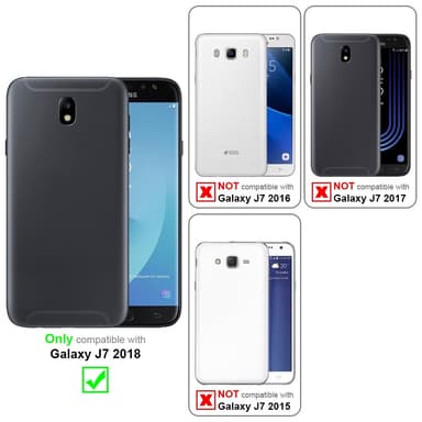 Samsung Galaxy J7 2018 Skjermbeskytter Skärmskydd