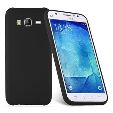 Deksel Samsung Galaxy J5 2015 Silikon cover (svart)