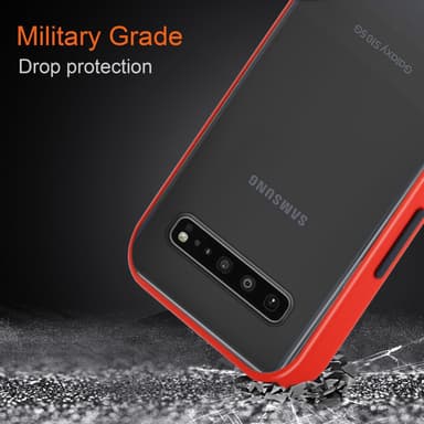 Samsung Galaxy S10 4G Deksel Case Cover (gjennomsiktig)