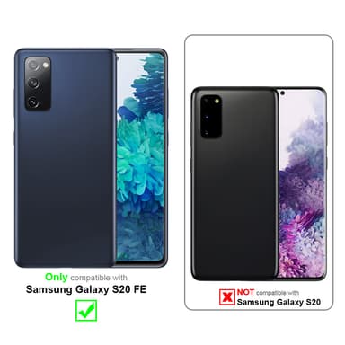 Samsung Galaxy S20 FE silikondeksel case (lilla)