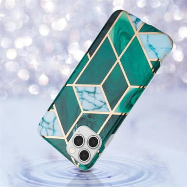iPhone 12 / 12 PRO lommebokdeksel etui (grønn)