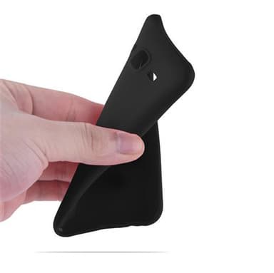 Deksel Samsung Galaxy J5 2015 Silikon cover (svart)