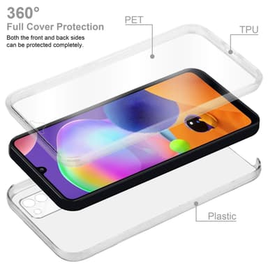 Samsung Galaxy A31 Deksel 360 Case Cover