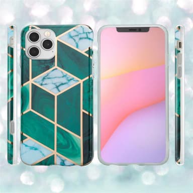 iPhone 12 / 12 PRO lommebokdeksel etui (grønn)