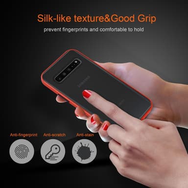 Samsung Galaxy S10 4G Deksel Case Cover (gjennomsiktig)