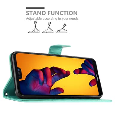 Huawei P20 LITE 2018 / NOVA 3E lommebokdeksel Blomster