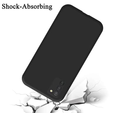 Samsung Galaxy A03s silikondeksel case (Svart)