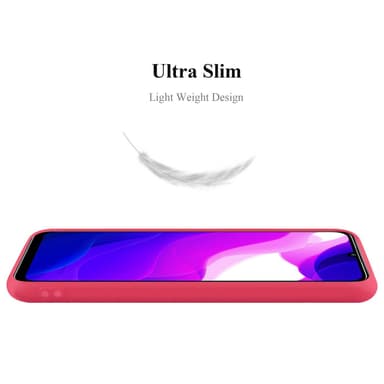 Deksel Xiaomi Mi 10 LITE Silikon cover (rød)