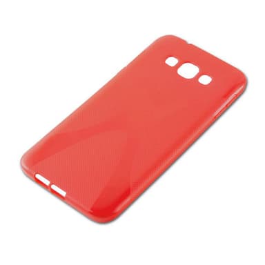Samsung Galaxy A8 2015 Deksel Case Cover (rød)
