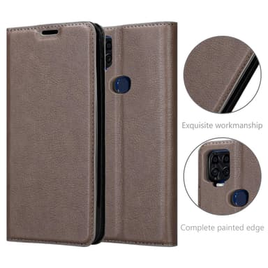 ZTE Blade V2020 lommebokdeksel case (brun)
