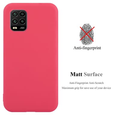 Deksel Xiaomi Mi 10 LITE Silikon cover (rød)