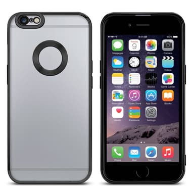 iPhone 6 / 6S silikondeksel Krom case (gjennomsiktig)