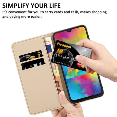 Samsung Galaxy M21 / M30s lommebokdeksel etui (lilla)
