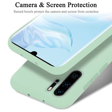 Huawei P30 PRO silikondeksel case (grønn)