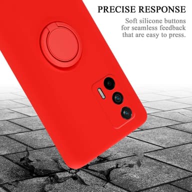 Deksel Realme GT / GT Neo 2T / Q3 PRO Ring Case (rød)