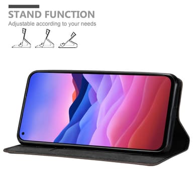 ZTE Blade V2020 lommebokdeksel case (brun)