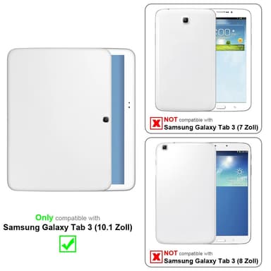 Samsung Galaxy Tab 3 (10.1 tomme) 3x Skjermbeskytter