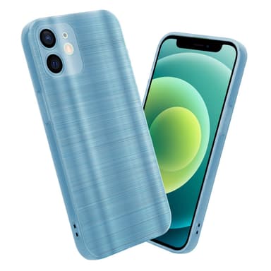 iPhone 12 MINI Silikondeksel Beskyttelse (turkis)