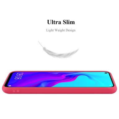 Deksel Huawei NOVA 4 Silikon cover (rød)