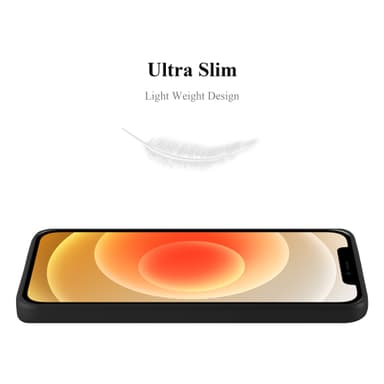 Deksel iPhone 12 MINI Case Cover (svart)