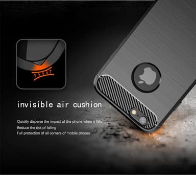 Deksel iPhone 6 / 6S ultra slim (svart)