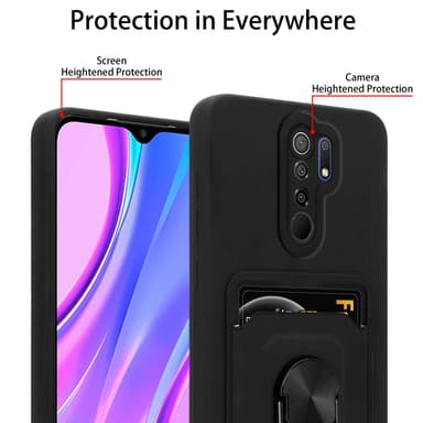 Xiaomi RedMi 9 Deksel case (Svart)