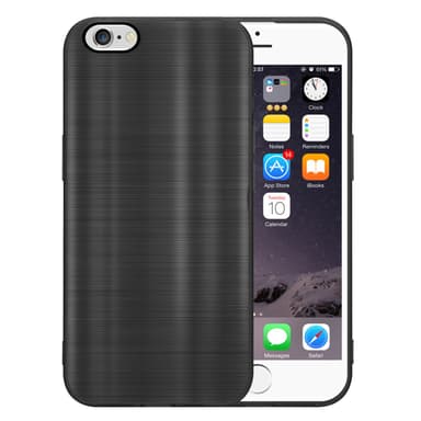 iPhone 6 / 6S Silikondeksel Beskyttelse (svart)