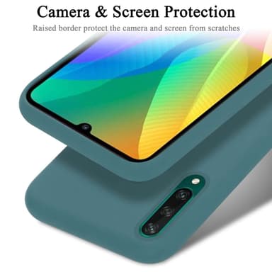 Huawei Y6P silikondeksel case (Grønn)
