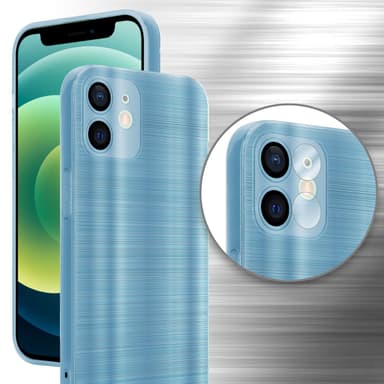 iPhone 12 MINI Silikondeksel Beskyttelse (turkis)