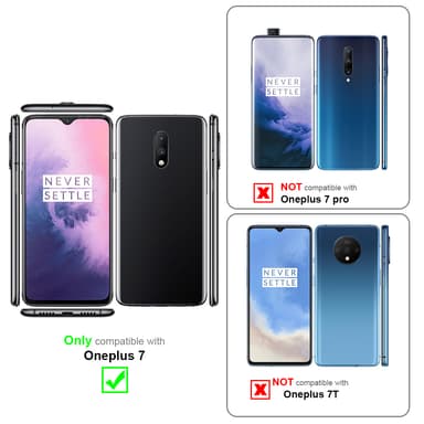 Deksel OnePlus 7 Veske (Svart)