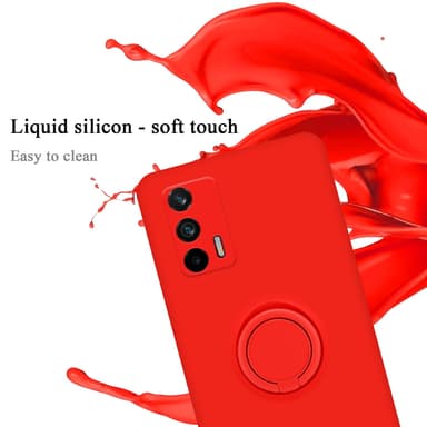 Deksel Realme GT / GT Neo 2T / Q3 PRO Ring Case (rød)