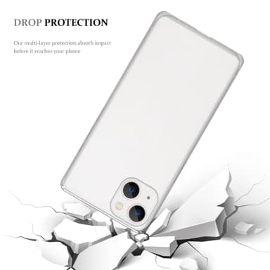 iPhone 14 deksel ultra slim (gjennomsiktig)