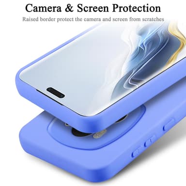 Honor Magic 6 Pro silikondeksel case (Lilla)