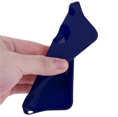 Deksel iPhone 5 / 5S / SE 2016 Silikon cover (blå)
