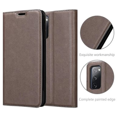 Samsung Galaxy S20 FE lommebokdeksel case (brun)