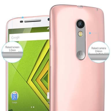 Deksel Motorola MOTO X PLAY Case Cover (rosa)