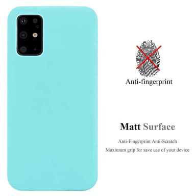 Deksel Samsung Galaxy S20 PLUS Silikon cover (blå)