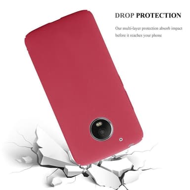 Motorola MOTO G5 Hardt Deksel Cover (rød)