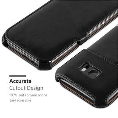 HTC ONE M10 lommebokdeksel case (svart)