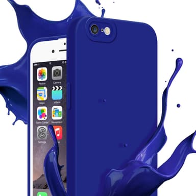 iPhone 6 / 6S Deksel case (blå)