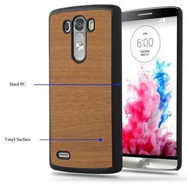 LG G3 Hardt Deksel Case (brun)