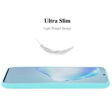 Deksel Samsung Galaxy S20 PLUS Silikon cover (blå)